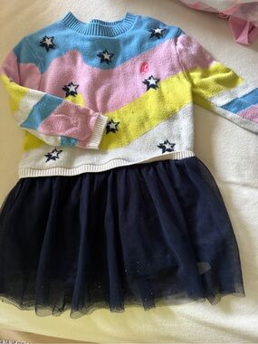 Billieblush 2T - Knit Tulle Dress